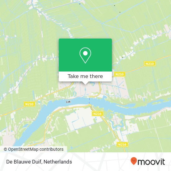 De Blauwe Duif map