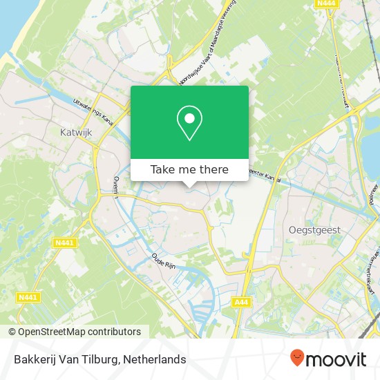 Bakkerij Van Tilburg Karte