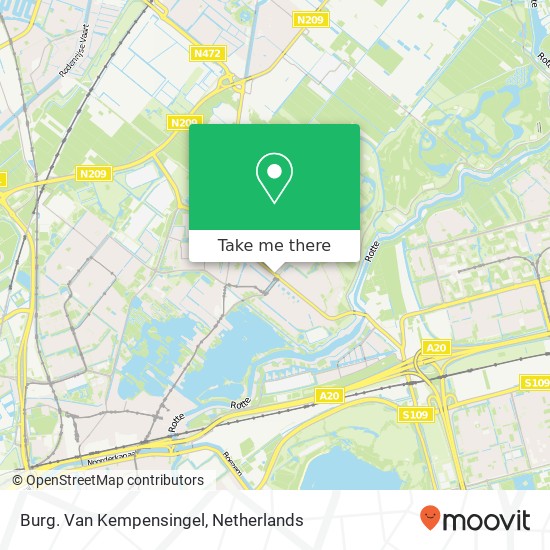 Burg. Van Kempensingel map