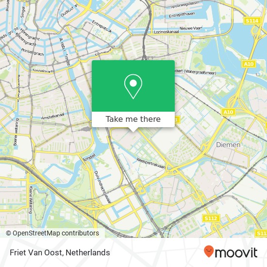 Friet Van Oost map