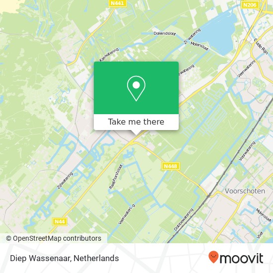 Diep Wassenaar map