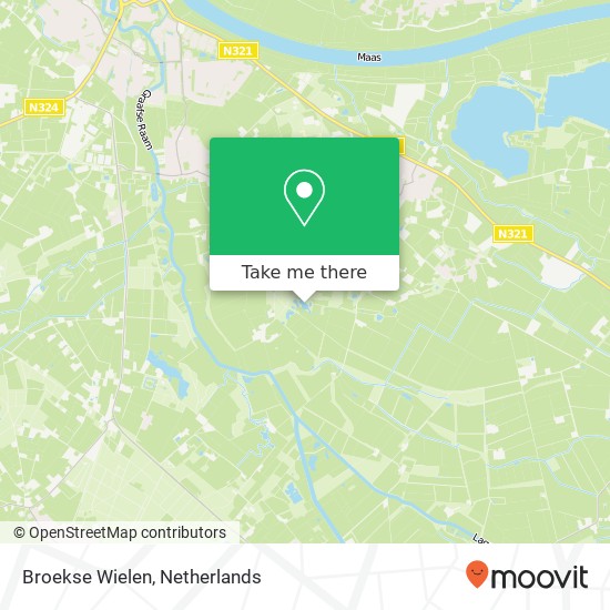 Broekse Wielen map