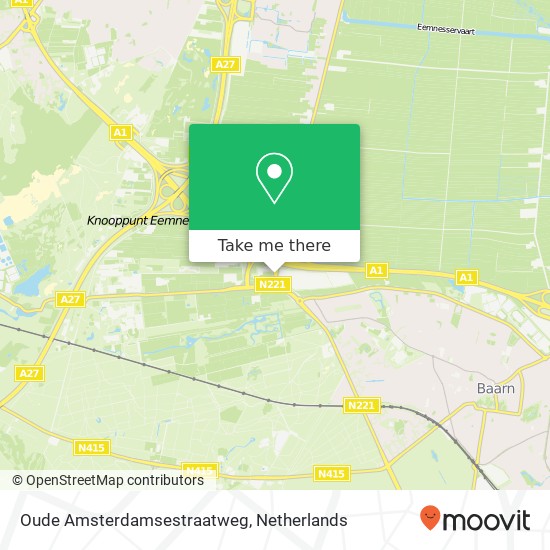 Oude Amsterdamsestraatweg Karte