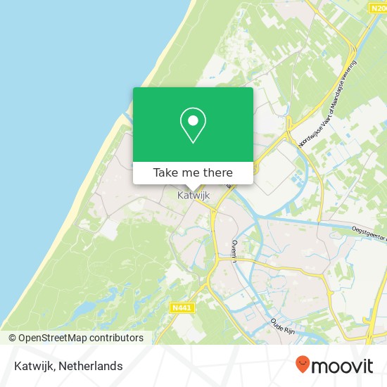 Katwijk Karte