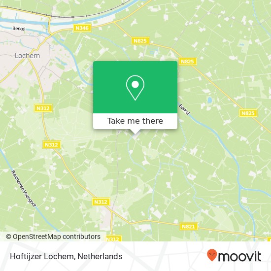 Hoftijzer Lochem map