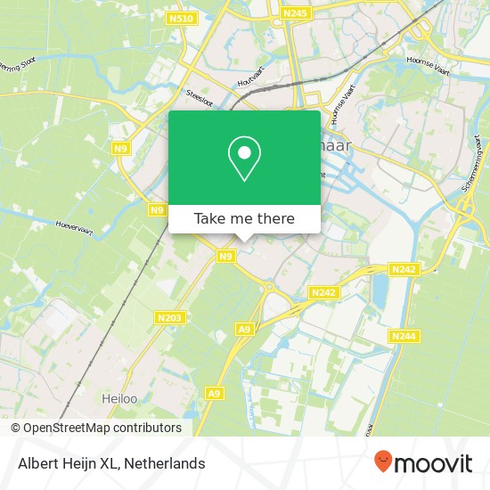 Albert Heijn XL map