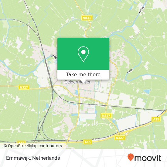 Emmawijk map