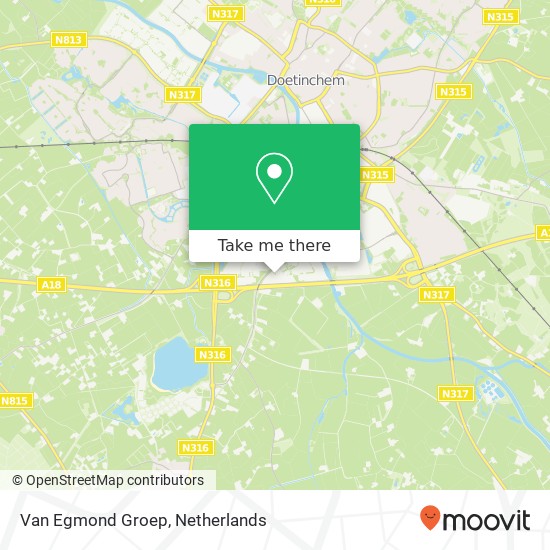 Van Egmond Groep map