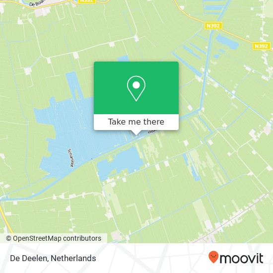 De Deelen map