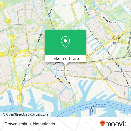 Proveniershuis map