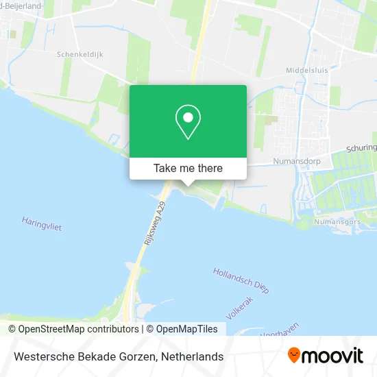 Westersche Bekade Gorzen map