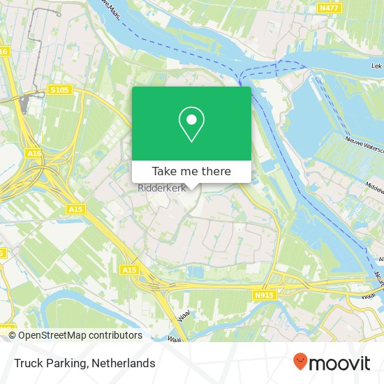 Truck Parking map