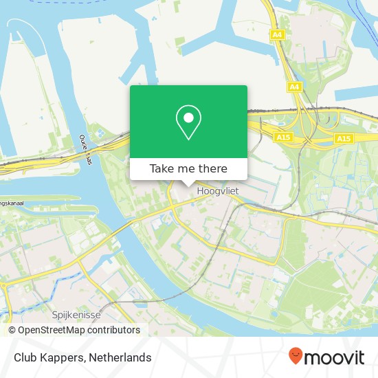 Club Kappers map