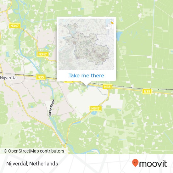 Nijverdal map
