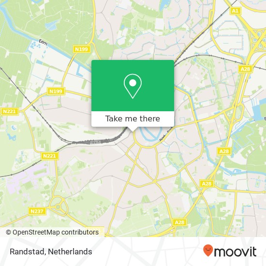 Randstad map