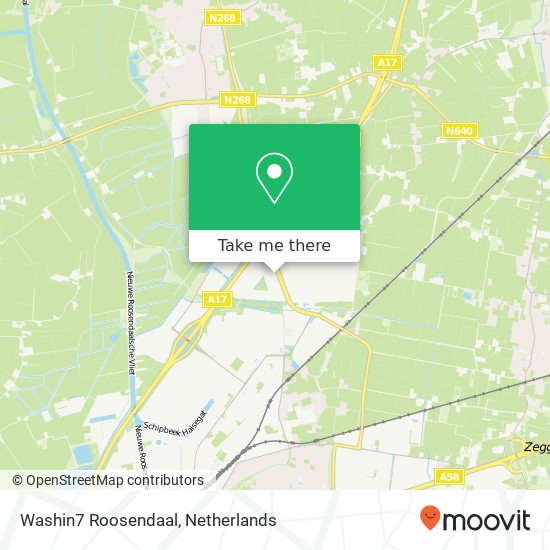 Washin7 Roosendaal map