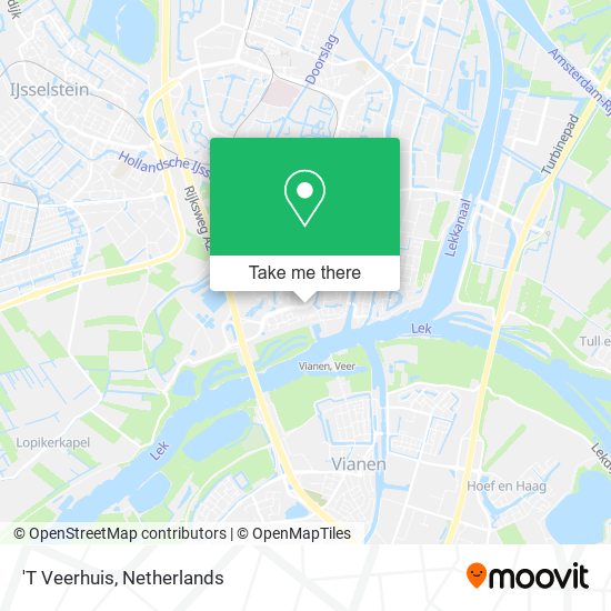 'T Veerhuis map