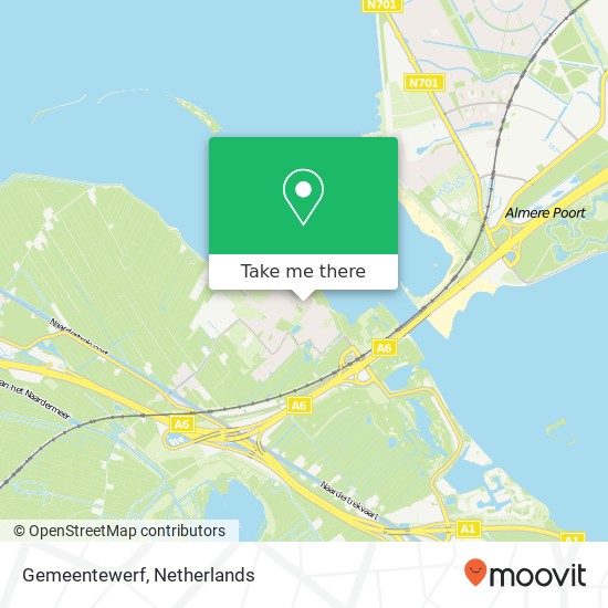 Gemeentewerf map