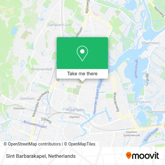 Sint Barbarakapel map