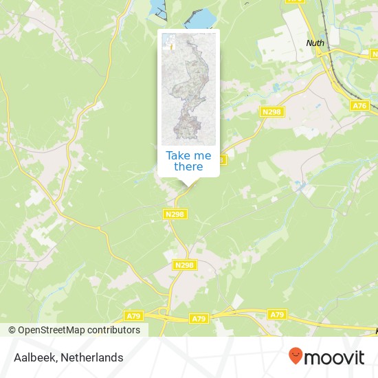 Aalbeek map