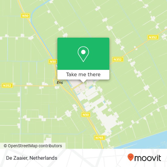 De Zaaier map