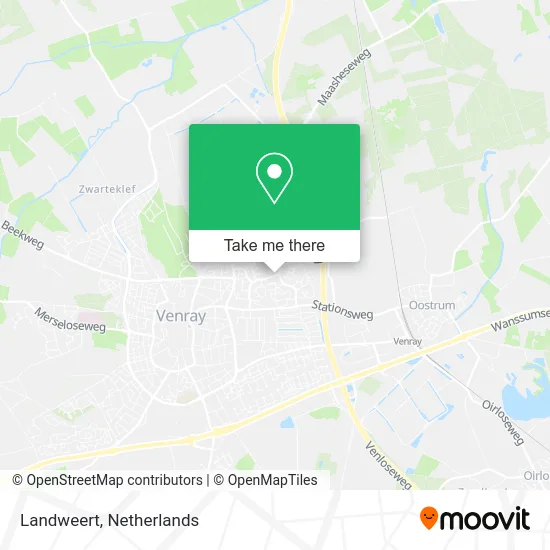 Landweert map