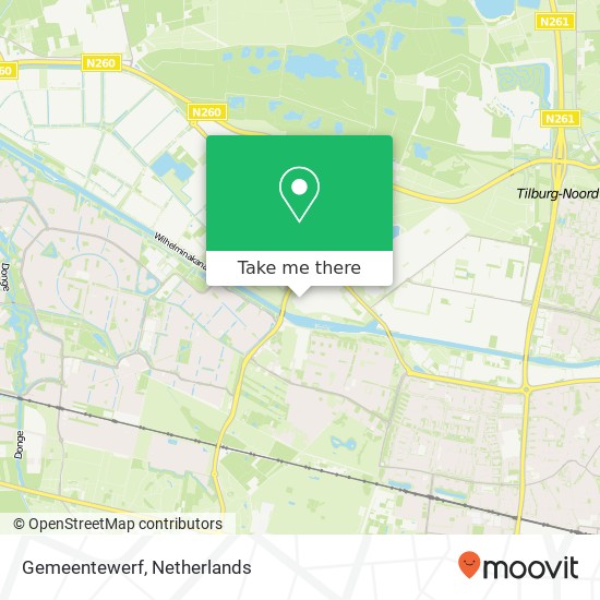 Gemeentewerf map