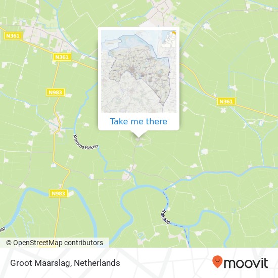 Groot Maarslag map