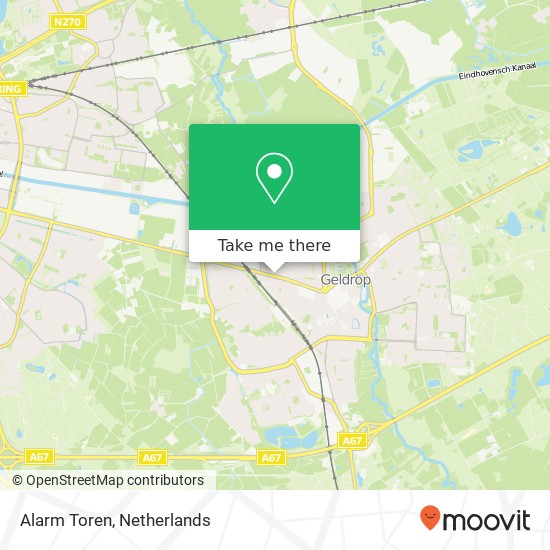 Alarm Toren map