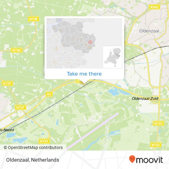 Oldenzaal map