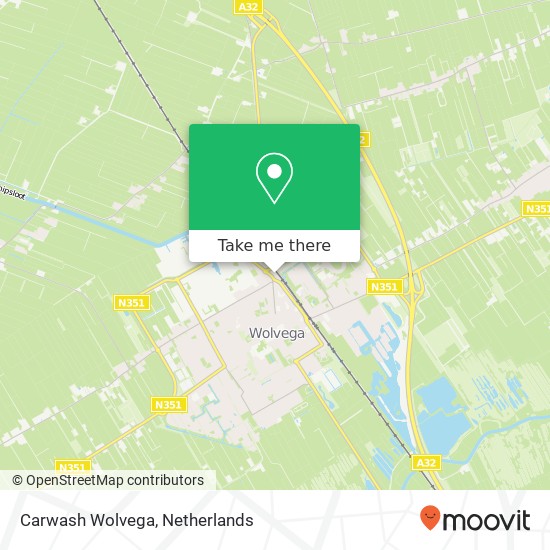 Carwash Wolvega map
