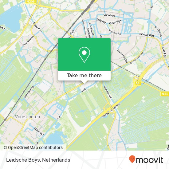 Leidsche Boys map