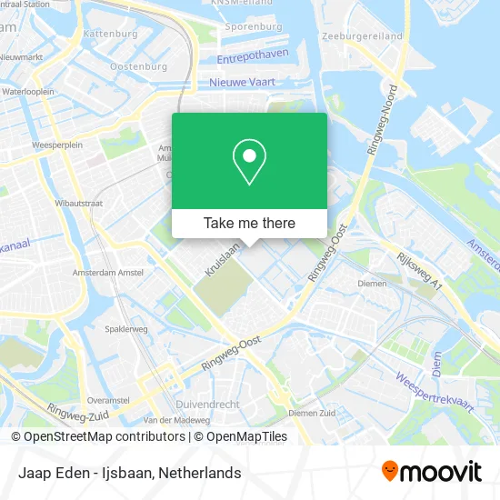 Jaap Eden - Ijsbaan map