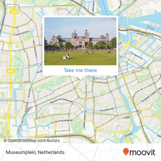 Museumplein map