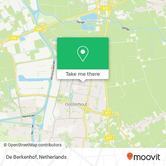 De Berkenhof map