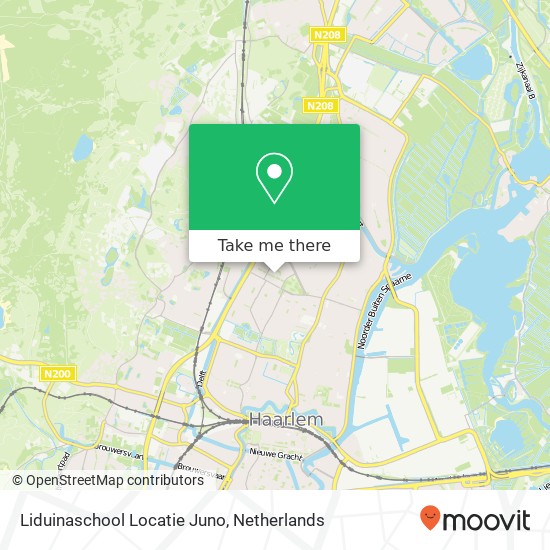 Liduinaschool Locatie Juno Karte