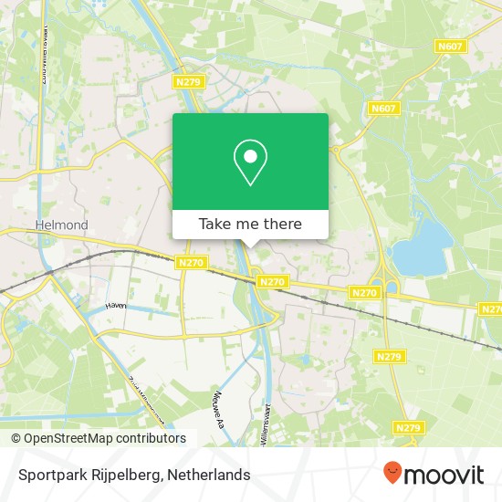 Sportpark Rijpelberg map