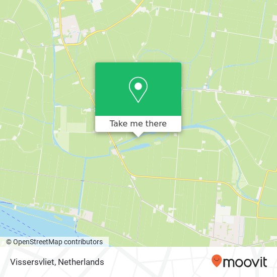 Vissersvliet map