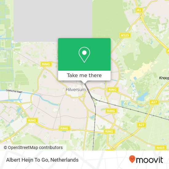 Albert Heijn To Go map