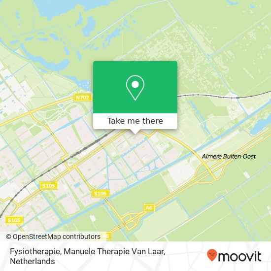 Fysiotherapie, Manuele Therapie Van Laar map