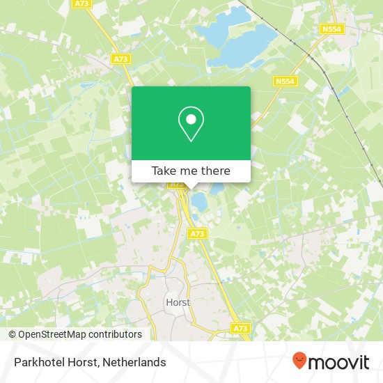 Parkhotel Horst map