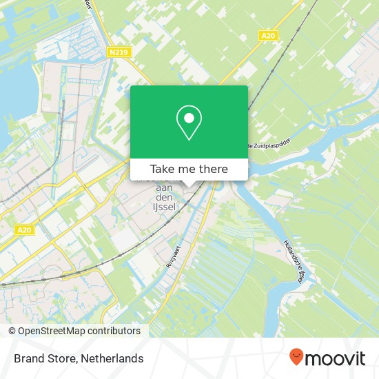 Brand Store map