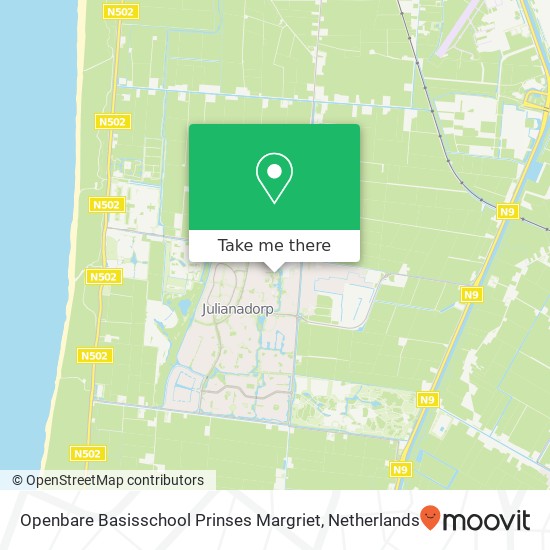 Openbare Basisschool Prinses Margriet map