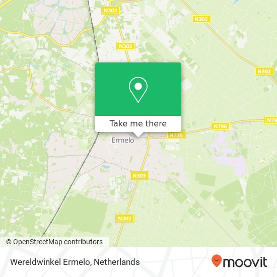 Wereldwinkel Ermelo map