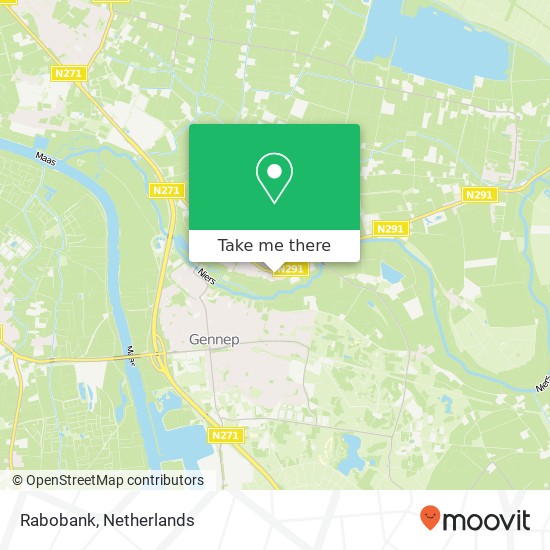 Rabobank map