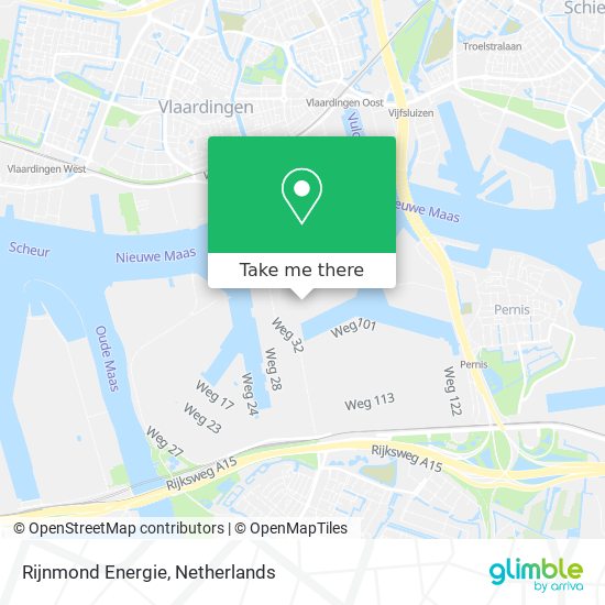 Rijnmond Energie Karte