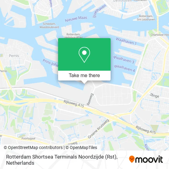 Rotterdam Shortsea Terminals Noordzijde (Rst) map