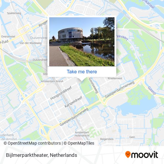 Bijlmerparktheater map
