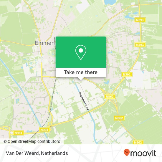 Van Der Weerd map