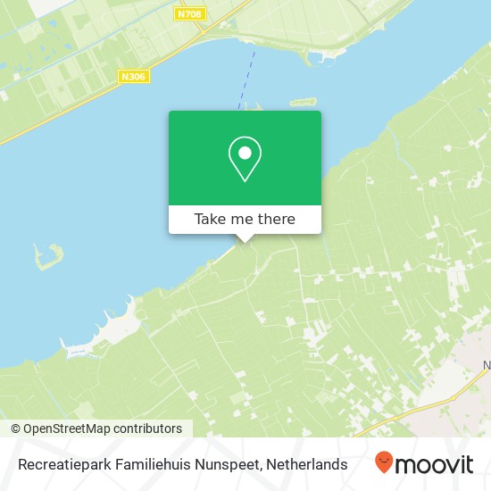 Recreatiepark Familiehuis Nunspeet Karte